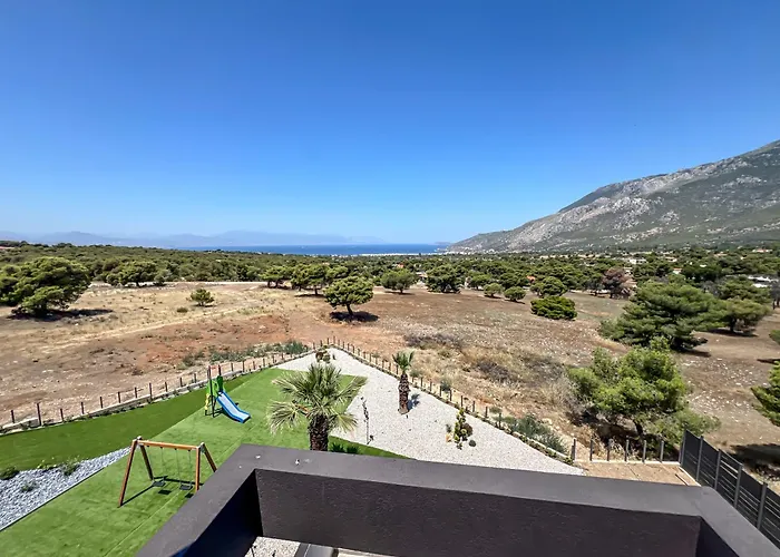 Mira - Swimming Pool And Sea Views I Luxury Loutráki